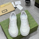 Gucci tonal black luxury sneakers view 8 padded collar comfort