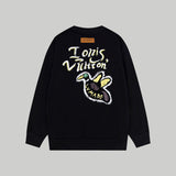 Side profile of Louis Vuitton luxury clothing with everyday silhouette