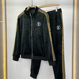 Front view of Louis Vuitton luxury clothing with streetwear-inspired cut