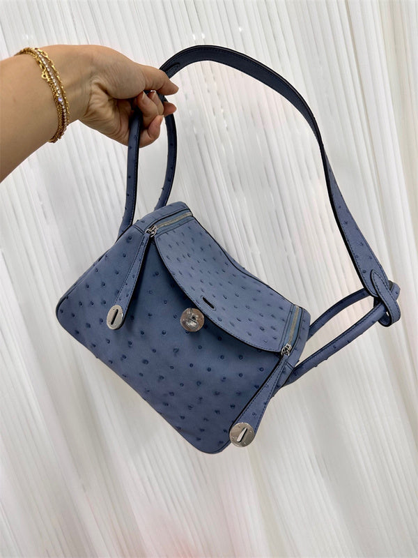  Polished shopper bag front view 7