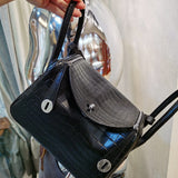 Close-up detail of timeless bag design