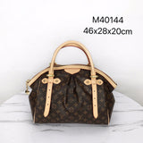 Front view of refined statement women's handbag – women's everyday handbag