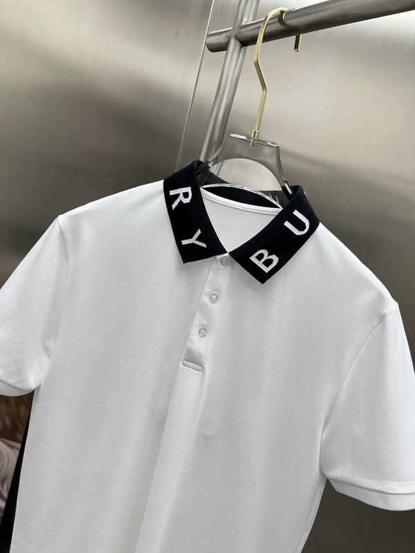 Burberry t-shirt close-up — premium authentic designer style