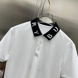 Burberry t-shirt close-up — premium authentic designer style