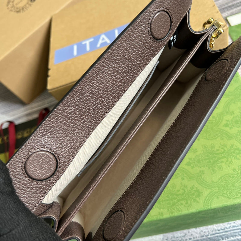 Close-up detail of polished classic women's handbag – women's everyday handbag