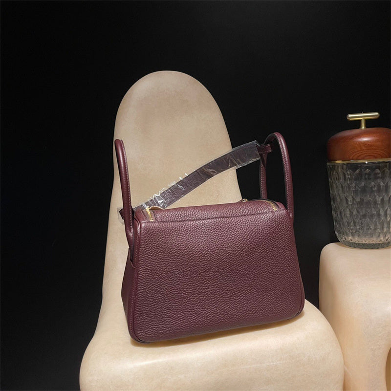 Tailored bag shown from front angle