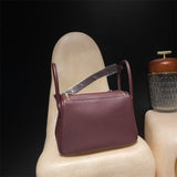 Tailored bag shown from front angle