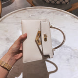 Understated handbag styled for everyday wear