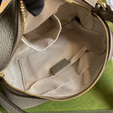 Side profile of modern structured women's handbag – women's luxury handbag