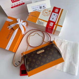 Front view of signature sleek women's handbag – women's premium purse