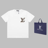 Back view of Louis Vuitton cotton t-shirt with logo-detail design