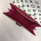 Front view of refined signature women's handbag – women's luxury handbag