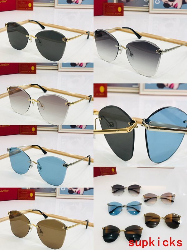 Lifestyle view of Cartier unisex sunglasses