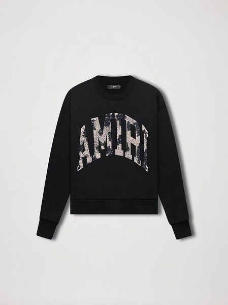 Amiri luxury hoodie detail shot