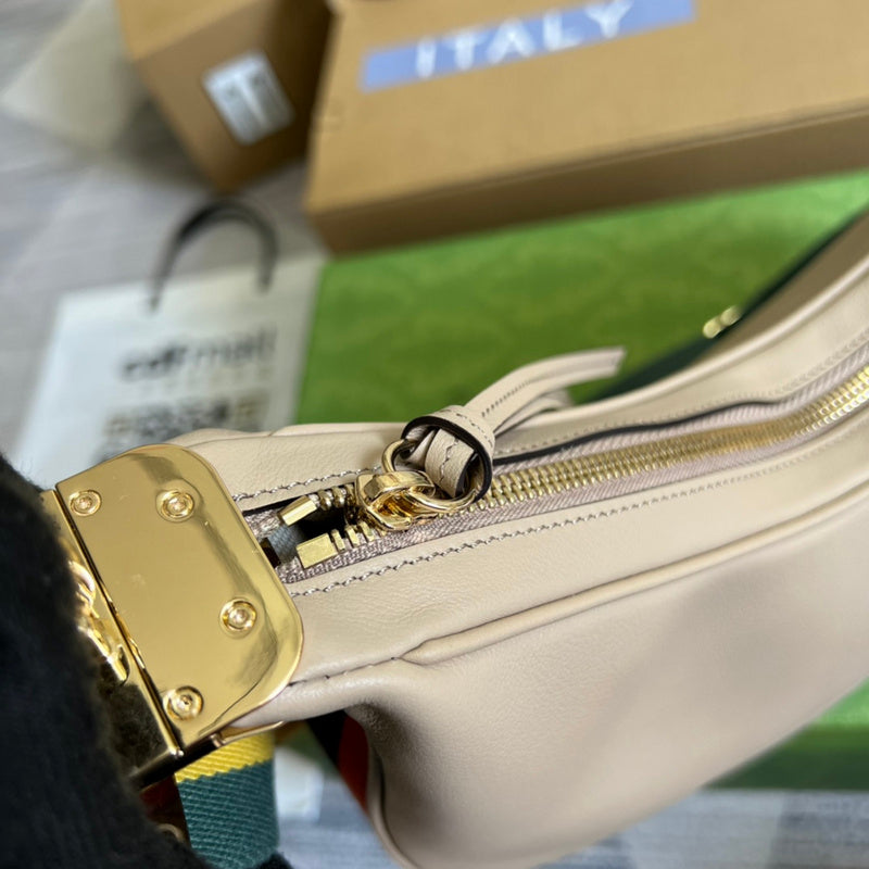 Close-up detail of refined chic women's handbag – women's statement bag