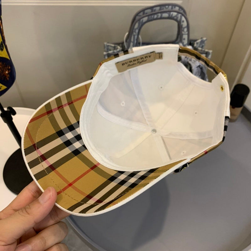 Lifestyle view of Burberry unisex cap