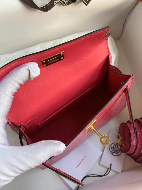 Interior view of sophisticated premium bag