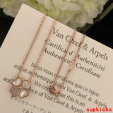 Side view of Van Cleef & Arpels unisex jewelry piece