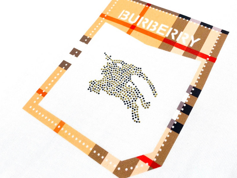 Burberry t-shirt back view — premium authentic designer style