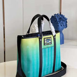 Back view of chic sleek women's handbag – women's designer-style accessory