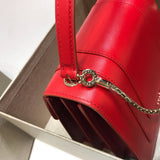 Polished Premium PU Leather Handbag - Statement Silhouette | Women's Designer-Inspired Purse #1770 - hardware and detail close-up (image 5) of designer-inspired handbag