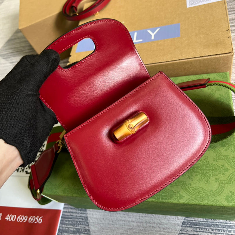 Close-up detail of considered bag design