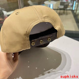 Close-up detail view of Louis Vuitton unisex cap