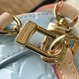  polished satchel detail view showing craftsmanship 8