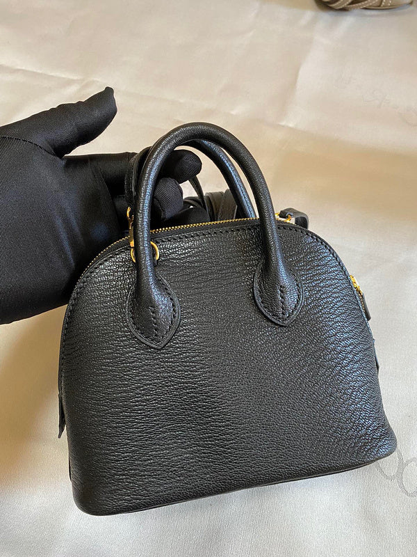 Close-up detail of minimalist bag design