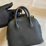 Close-up detail of minimalist bag design