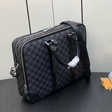  Graceful crossbody bag carried on shoulder