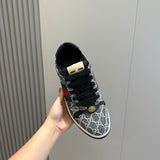 Gucci neutral cream luxury sneakers view 9 sleek tonal finish