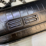 Effortless Faux Leather Handbag - Premium Craftsmanship Detailing | Women's Premium Handbag #417 - interior view (image 6) of designer-inspired handbag