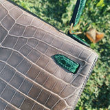  Signature structured bag carried on shoulder