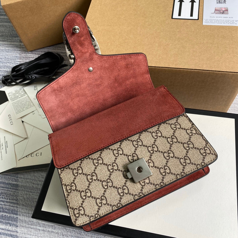 Interior view of statement elevated women's handbag – women's premium purse