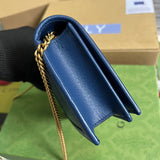 Back view of signature classic women's handbag – women's premium purse