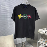 Back view of Louis Vuitton cotton t-shirt with streetwear-inspired cut