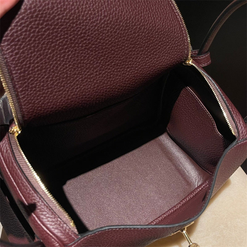 Interior view of tailored premium bag