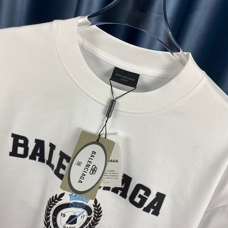 Balenciaga t-shirt close-up — premium authentic designer style