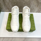 Gucci crisp white luxury sneakers view 9 everyday casual design