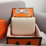 Polished bag shown from front angle