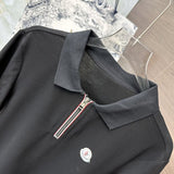 Full styled look of Moncler luxury clothing with tailored silhouette