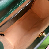 Interior view of statement chic women's handbag – women's luxury accessory