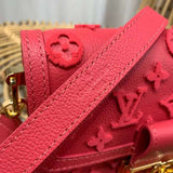 Top view of refined signature women's handbag – women's luxury handbag
