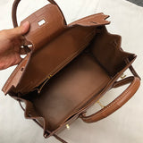 Close-up detail of curated bag design