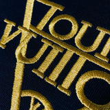 Side profile of Louis Vuitton cotton t-shirt with contemporary cut