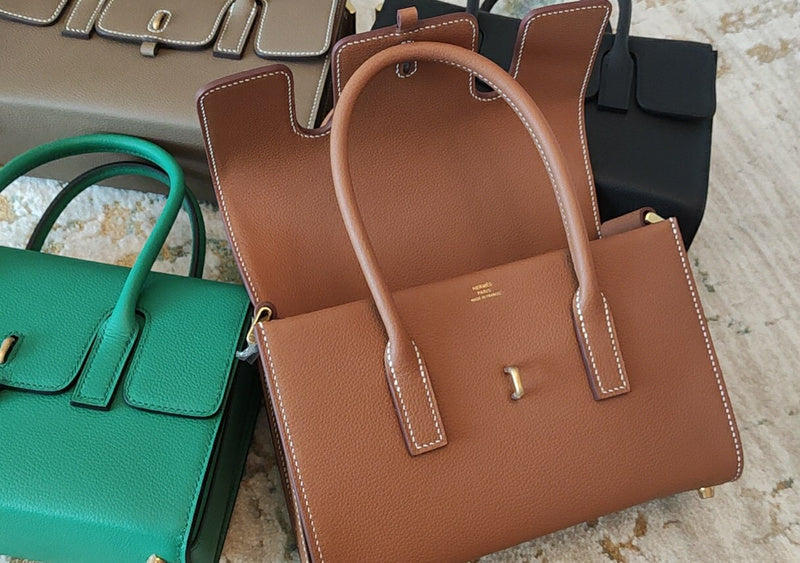 Sculpted handbag styled for everyday wear