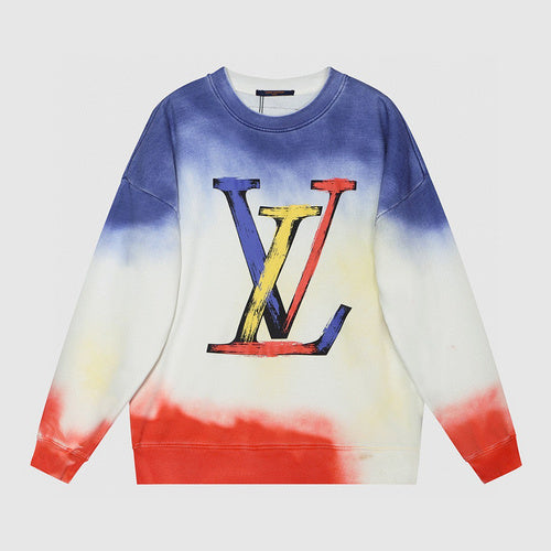Front view of Louis Vuitton luxury clothing with streetwear-inspired cut