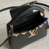  Sleek structured bag front view 37