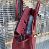 Interior view of statement premium bag